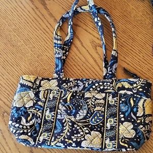 Vera Bradley shoulder bag blue and yellow elephant